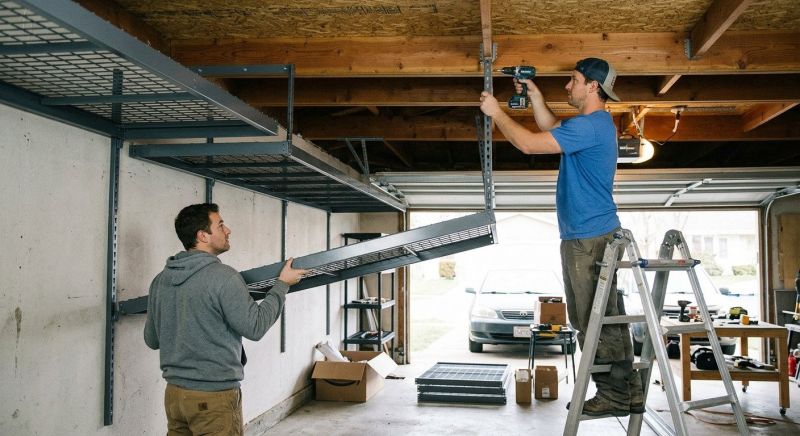 Ceiling Rack Installation in Montgomery County, MD