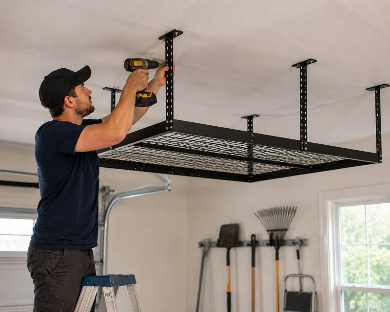 Ceiling Rack Installation in Charlotte, NC