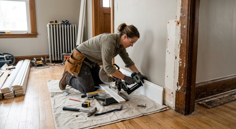 Commercial Trim Installation in Wilmington, NC