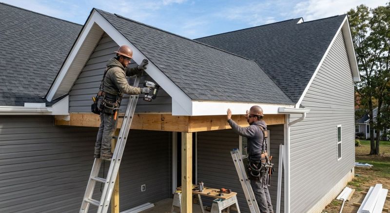 Exterior Millwork Installation in Wilmington, NC