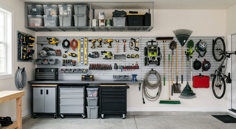 Garage Shelves Installation in Bethesda, MD
