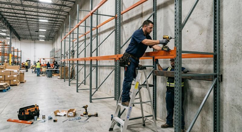 Shelving System Installation in Raleigh, NC
